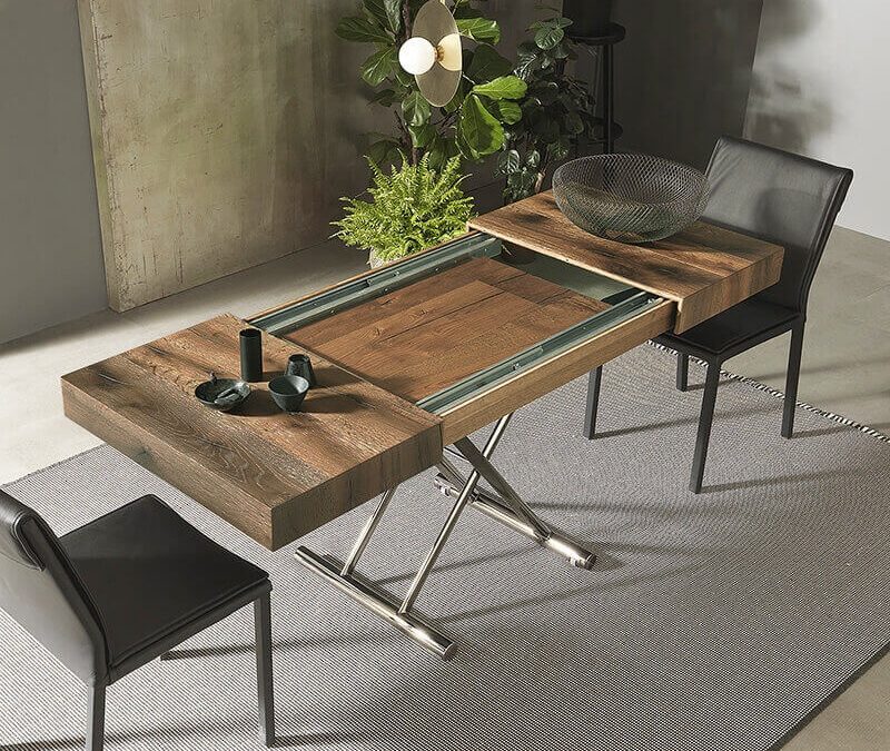 Conception durable : tables basses relevables écologiques pour un intérieur élégant