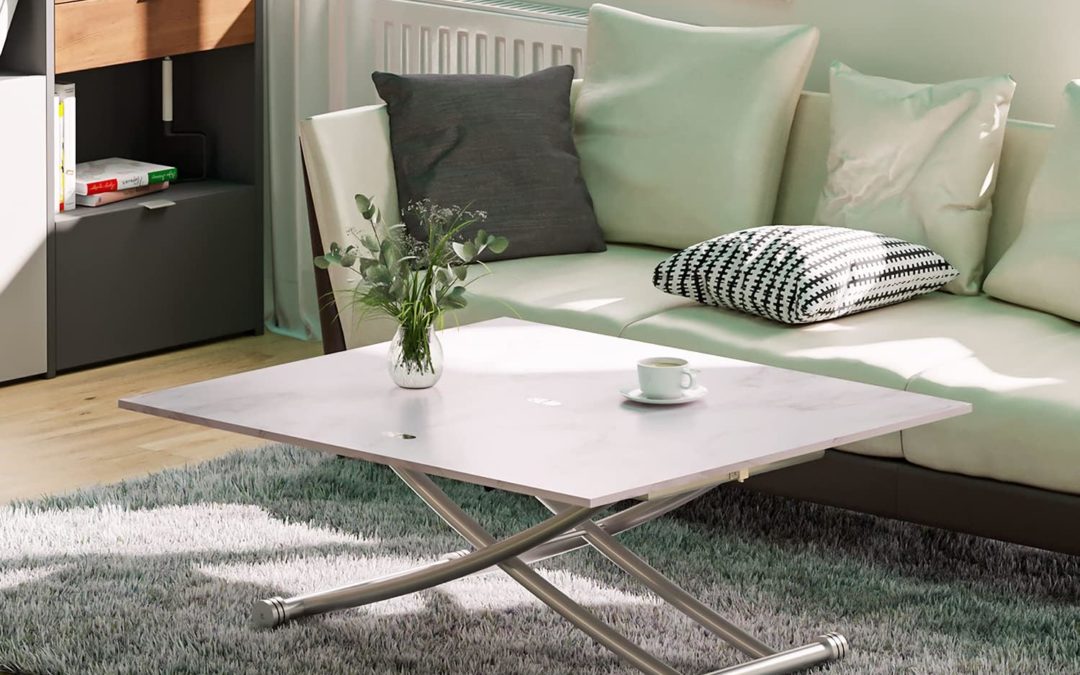 La table basse relevable et extensible Jeffordoutlet : une touche de modernité et de flexibilité