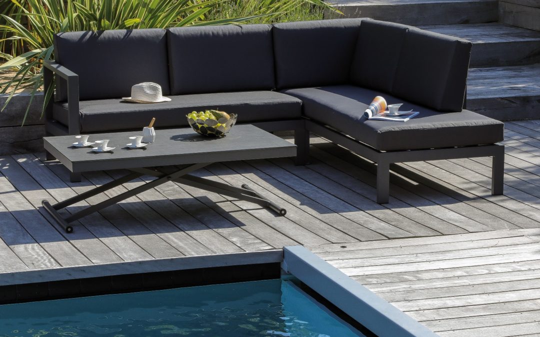 Améliorer votre espace extérieur avec une table basse relevable extensible